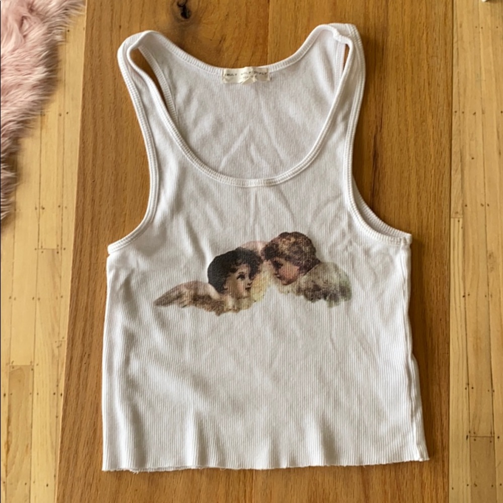 UO angel cropped tank